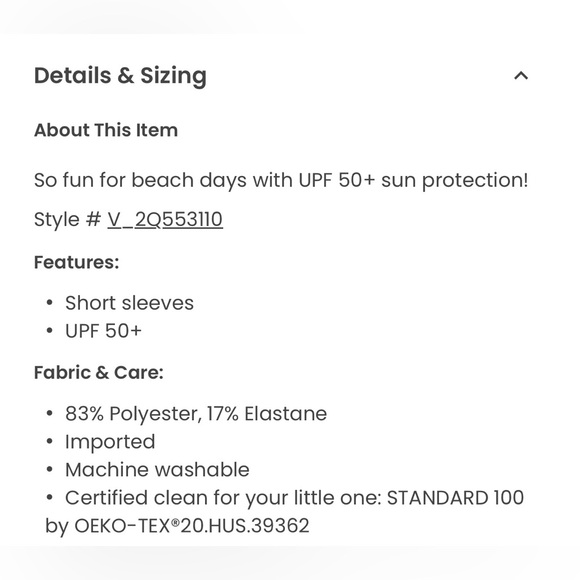 Boys Oshkosh Bathing Suit Swim Shorts & Matching Rash Guard Top In Size 4T & 5T - Picture 6 of 10